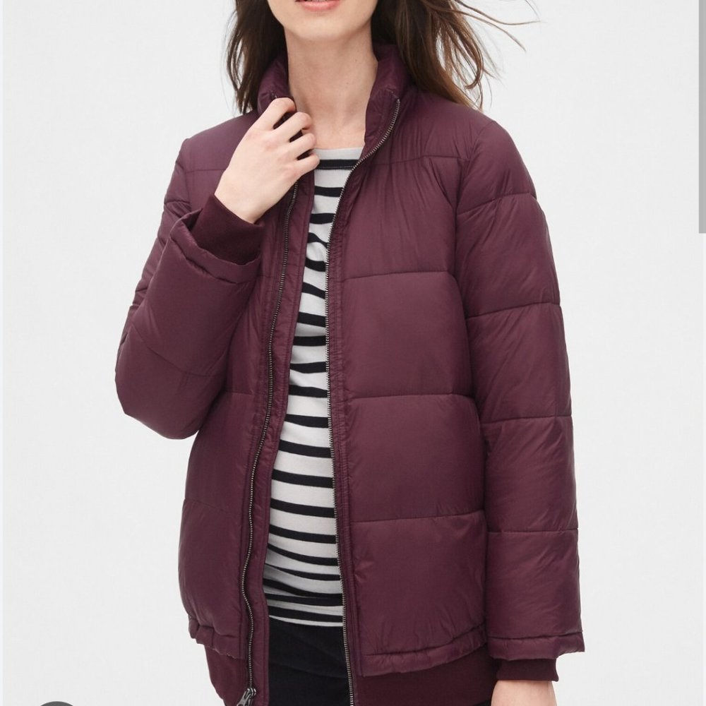 Gap Maternity Puffer Coat